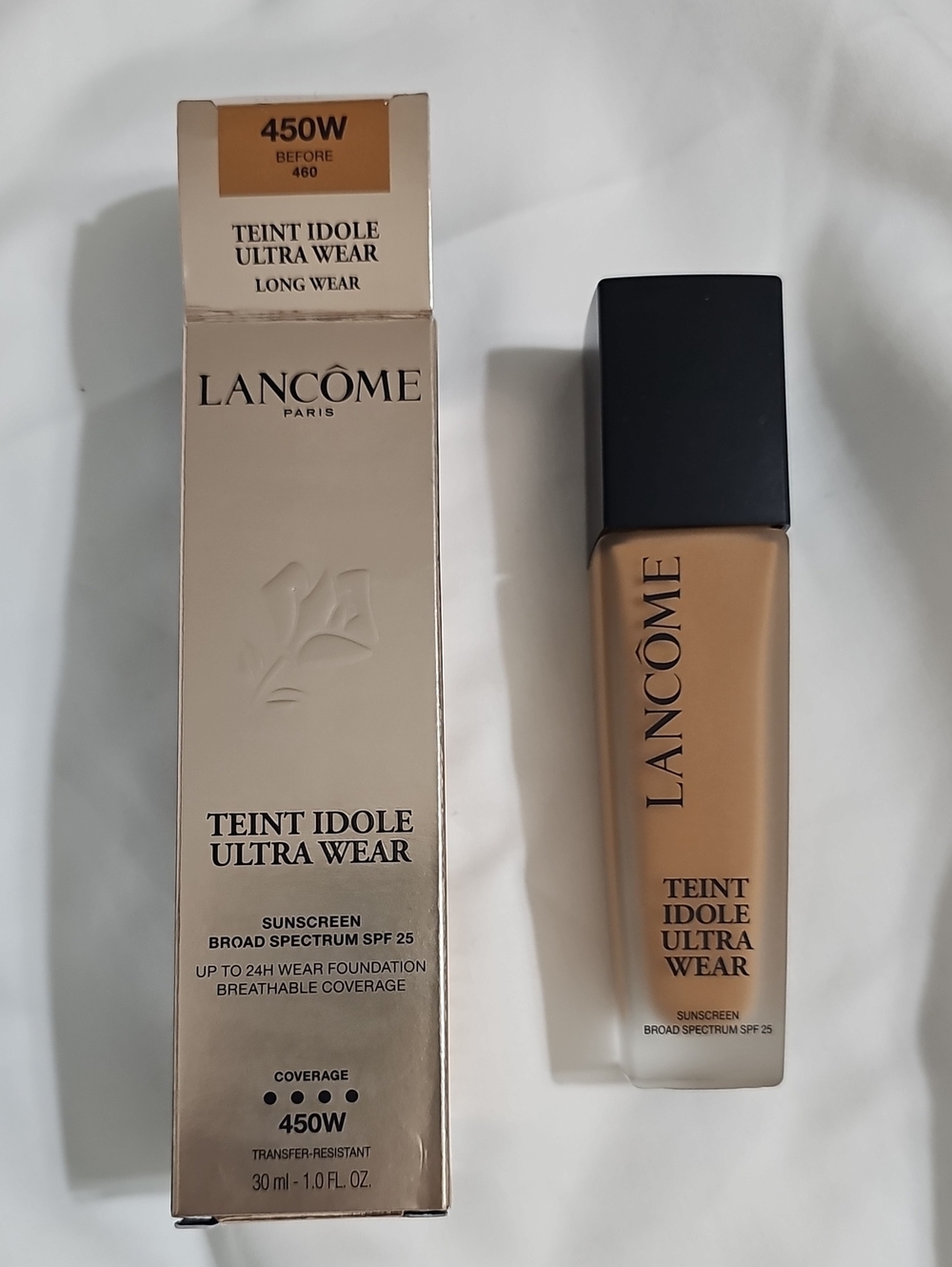 Lancôme Teint Idole Ultra Wear Foundation - Warm Beige 450W